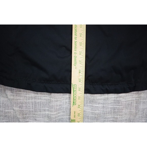 masters tech jacket mens XL black windbreaker quarter zip long sleeve pullover - Picture 9 of 11